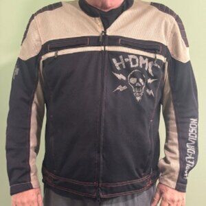 Harley Davidson TOWN Skull Mesh Jacket 2XL 97064-15VM